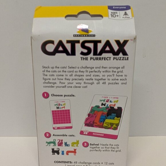 NWT! CatStax:The Purrfect Puzzle - Picture 5 of 8